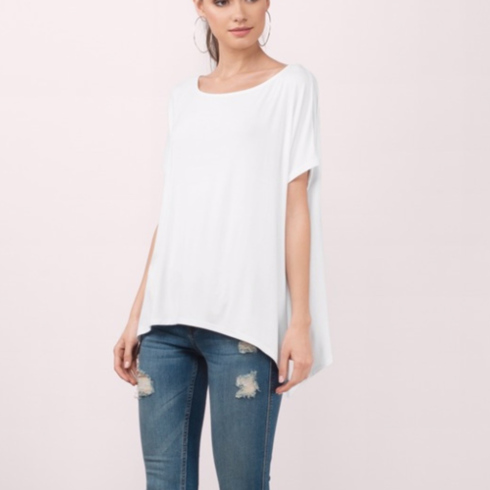 Tobi XS White Tee